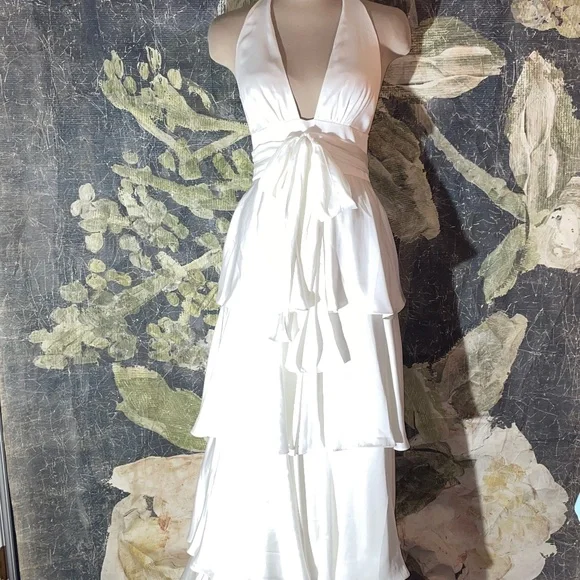 Anthropologie BHLDN Jill Stewart Billie Tiered Wedding Dress